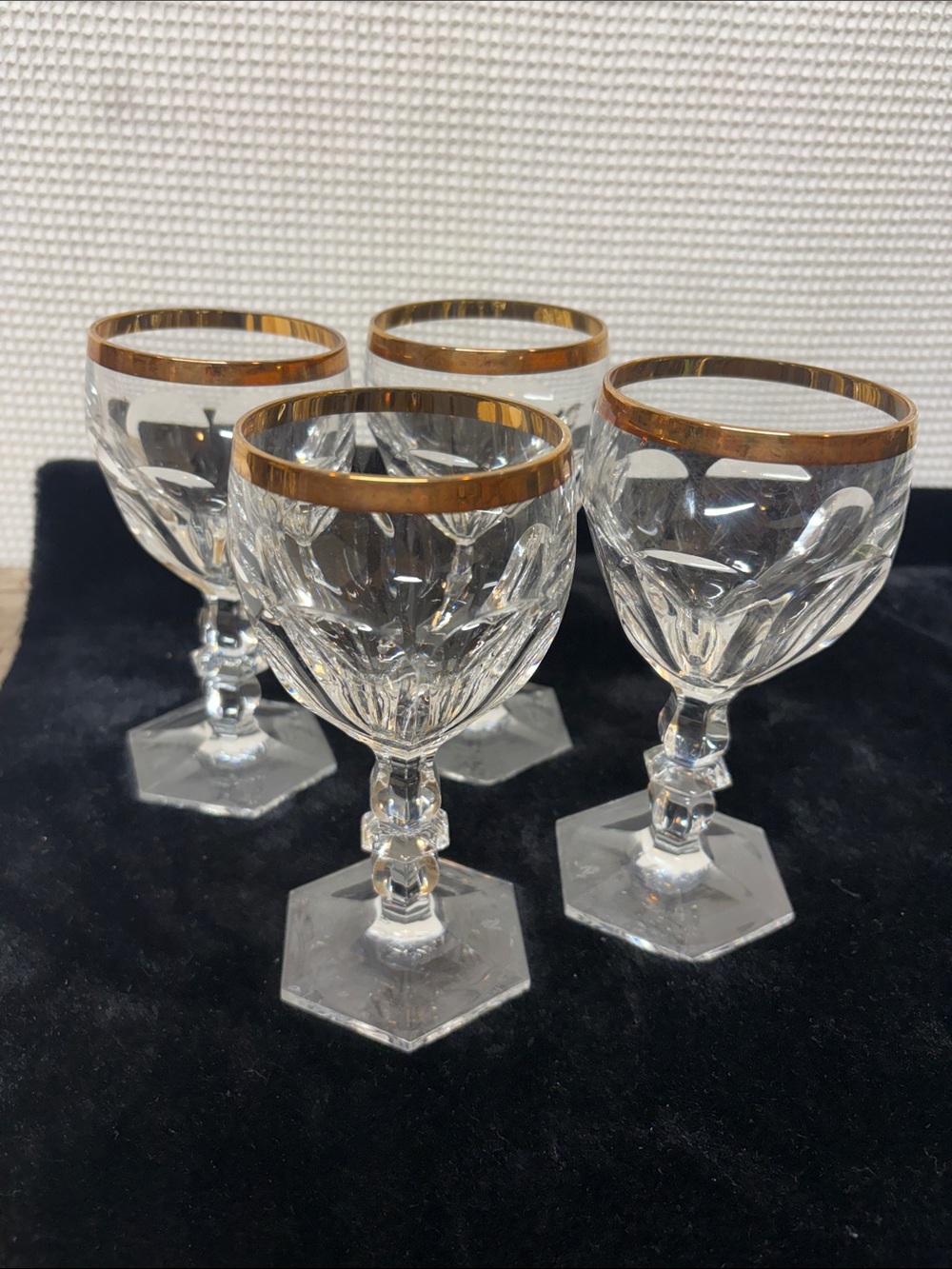 NACHTMANN crystal goblets